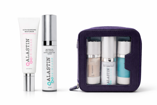 Alastin Restorative Skin Complex + Ultra Nourishing Moisturiser - with FREE TRAVEL PACK